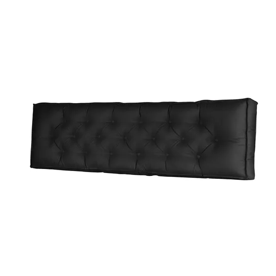 Assento Futon Turco Retangular Suede 150x50x10