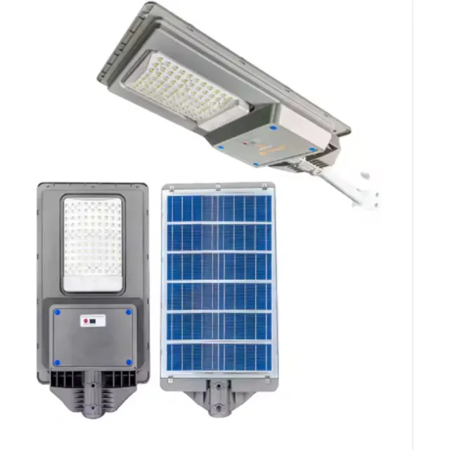 Lámpara Solar D Calle Alumbrado Público 1000w Sensor Control
