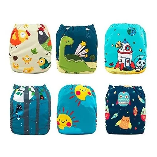 Pañal Lavable Reutilizable, Pañal De Paño De Bolsillo Para B