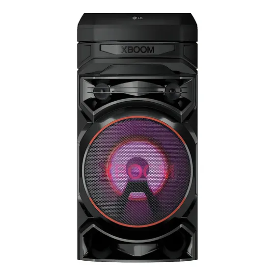 Torre De Sonido LG Xboom Rnc5 500 Watts Rms Voltaje 110-240v Color Negro | Cuotas sin interés