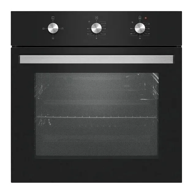 Horno empotrable eléctrico Eldom HEN60MF 71L negro 220V