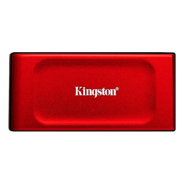 Unidad Ssd Externo Kingston Xs1000r Rojo 2tb Usb 3.2 1050mbs