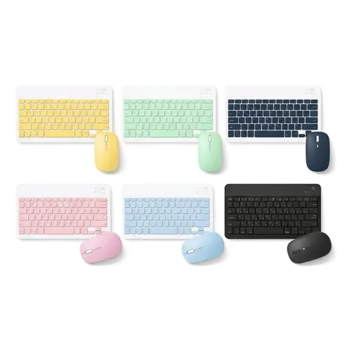 Kit Teclado e Mouse Bluetooth Recarregável para Mac e Windows XZY