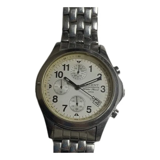 Relogio Orient Cronógrafo 50 M Quartz 40 Mm