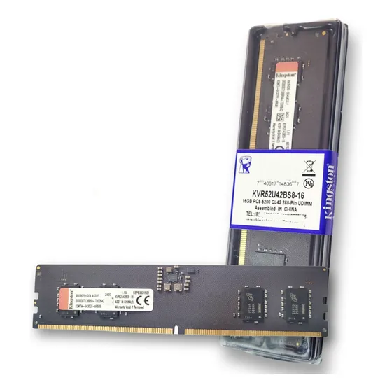 Memoria Ram Desktop 16gb Ddr5 5200mhz Pc5-41600 Kingston