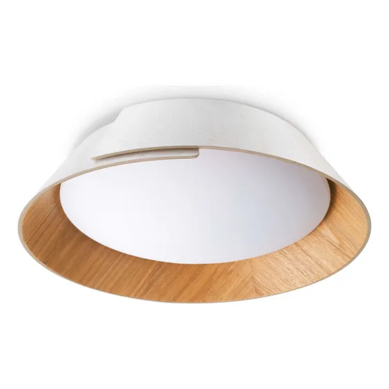 Plafón Led Embrace 24w 1000lm 2700k Mad/bco