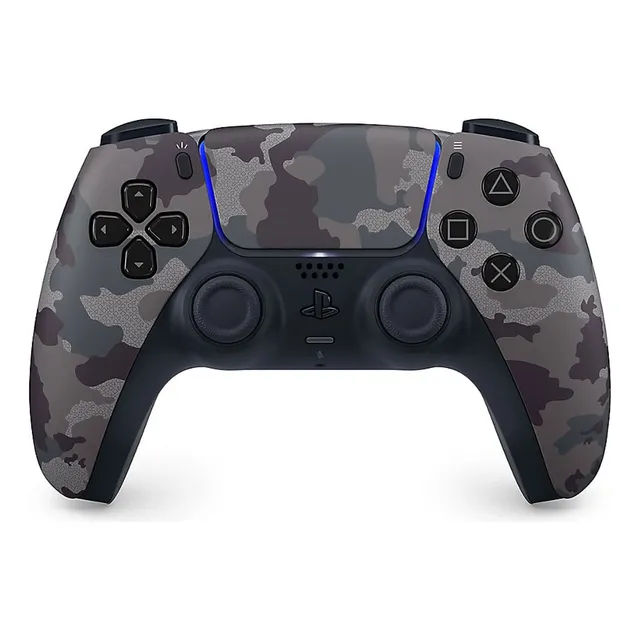 Mando Playstation 5 Dualsense Color Gris Camuflaje