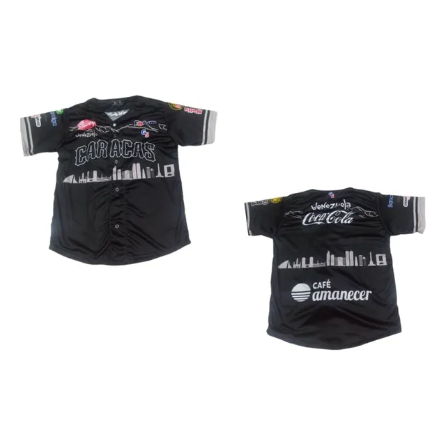 Nueva Camisa C/botones City Connect Leones Del Caracas. 