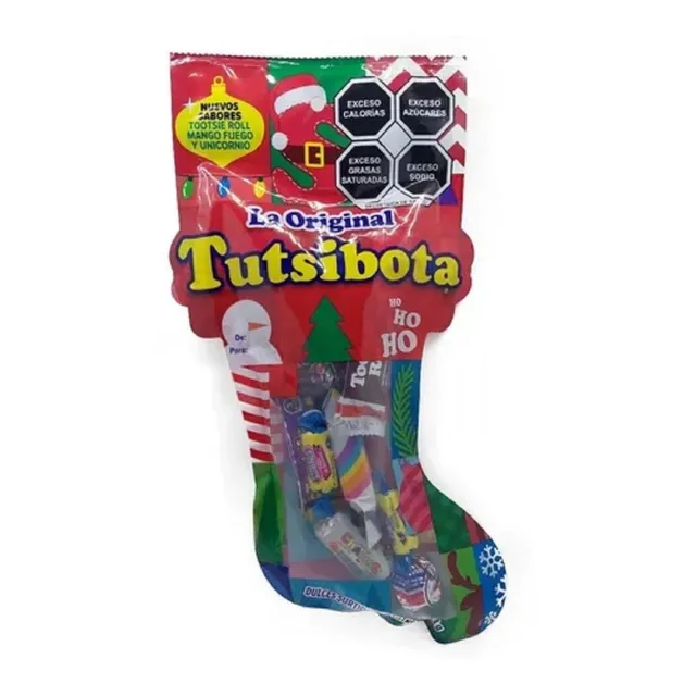 Tutsibota Navideña Dia Reyes Chica Bota Tutsi Dulces La original 133g