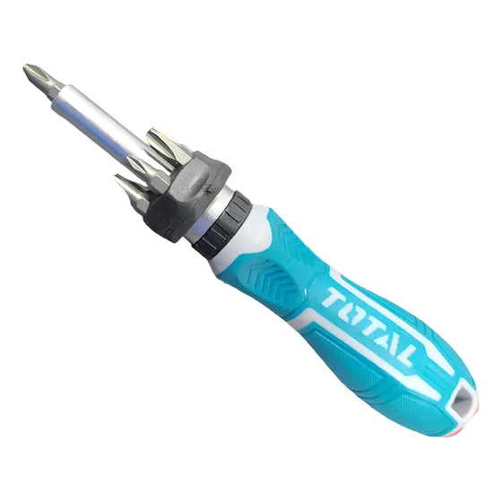 Destornillador Con Rachet 8 Puntas Estria Paleta Torx Total