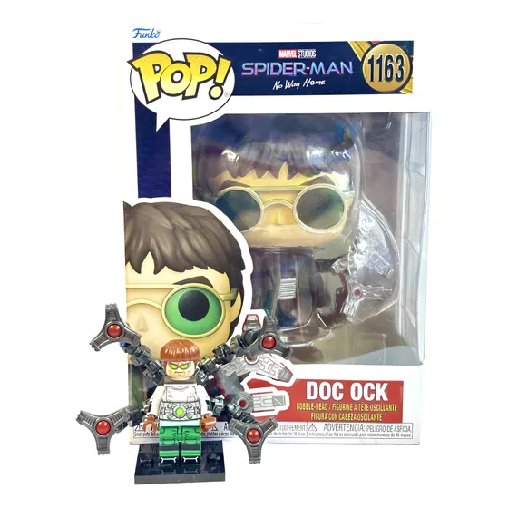 Funko Pop! Doc Ock #1163 + Minifigure Doc Ock - Spider-man