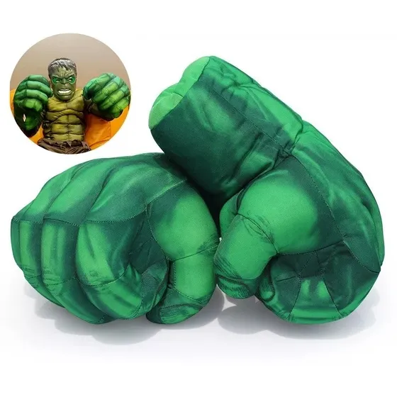 Guantes Box Juguete Niños Superhéroe Hulk Gigante Alcolchona