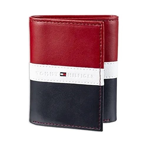 Billetera Para Hombre, Triple Pliegue, Delgada