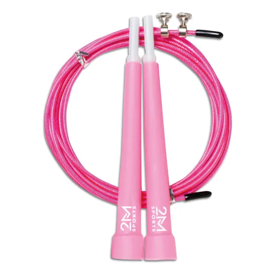 Soga Saltar Cable Acero Speed Rope Regulable Fitness Boxeo Jr001-fu 2m Sports