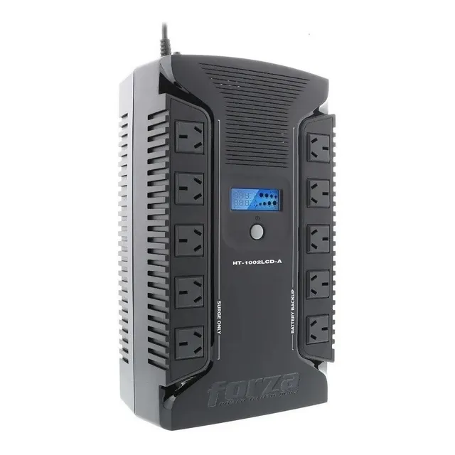 Regulador de tensión Forza HT Series HT-1002LCD-A 1000VA entrada y salida de 220V