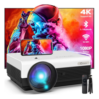 Mini Proyector Crumisy Con Wifi Y Bluetooth, Proyector De Pe Mini Proyector Crumisy Con Wifi Y Bluetooth, Proyector De Pe