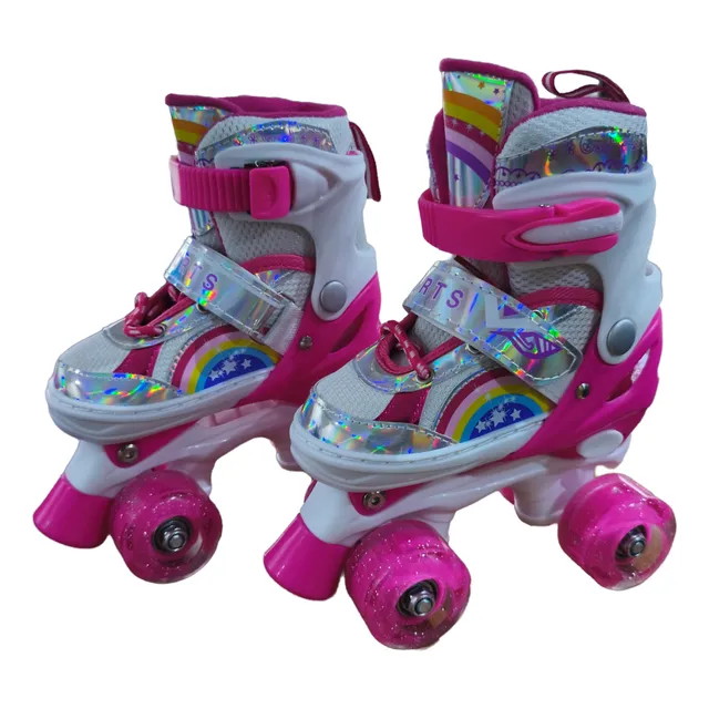 Patines Roller Niña Niño Extensibles 4 Ruedas Ajustable