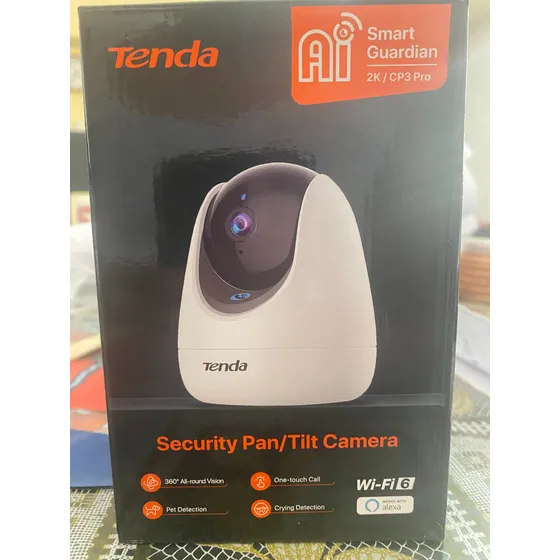 Camara Tenda Cp3 Pro 2k  + Sd 128 Gb Gigastone
