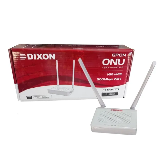 Gpon Onu Unidad De Red Óptica Ige+ife 300mbps Ftth/ftto