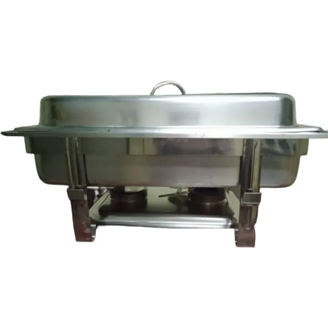 Chefandish Rectangular De Acero Inoxidable Usada