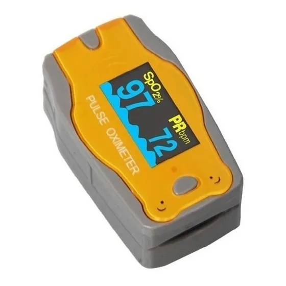 Oxímetro De Pulso Pediátrico Choicemmed Md300c52 Naranja/gris