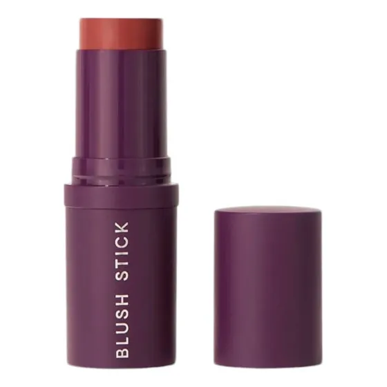 Blush Em Bastão Berry Kiss Blush Stick Océane Purple 14g Tom Da Maquiagem Berry Kiss Vermelho