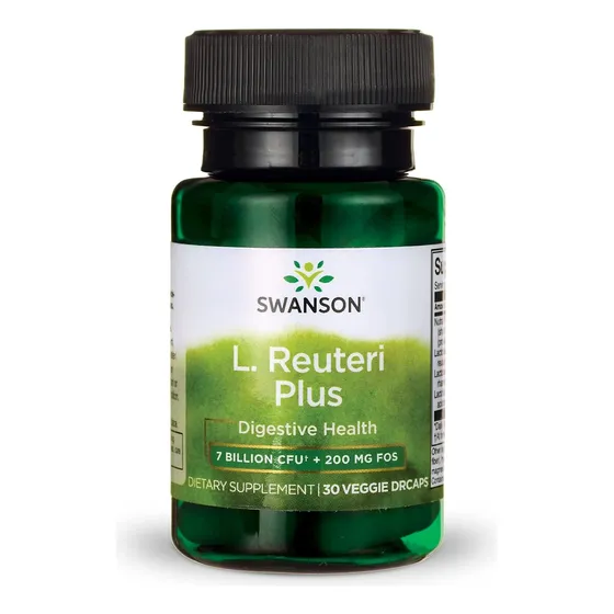 Suplemento Swanson L. Reuteri Probiotic Plus 30 Cápsulas
