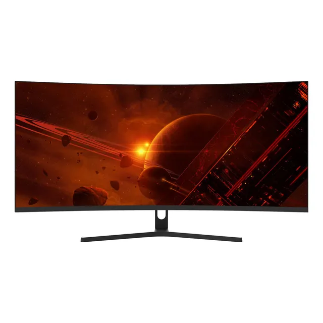 Monitor Gamer Curvo 34 Pulgadas Wqhd 165hz C/luz Kanji Serie Z Kj-mngmx34c