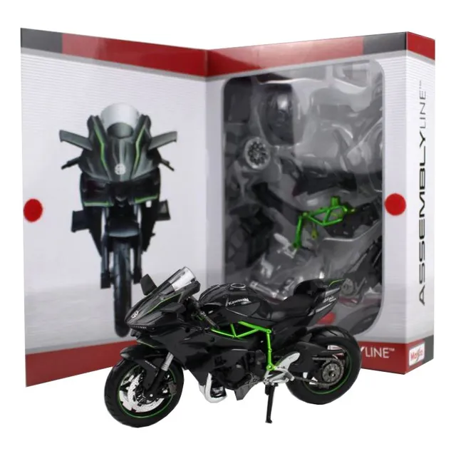 Moto Armable A Escala 1/12 Kawasaki Ninja H2r