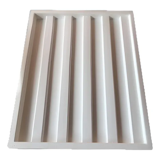 Forma 3d Ripado 50x40cm Abs 1,5mm Molde Para Gesso/cimento