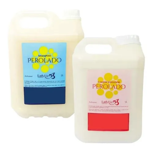 Kit Lavatório Shampoo E Condicionador 5l Galão Perolado
