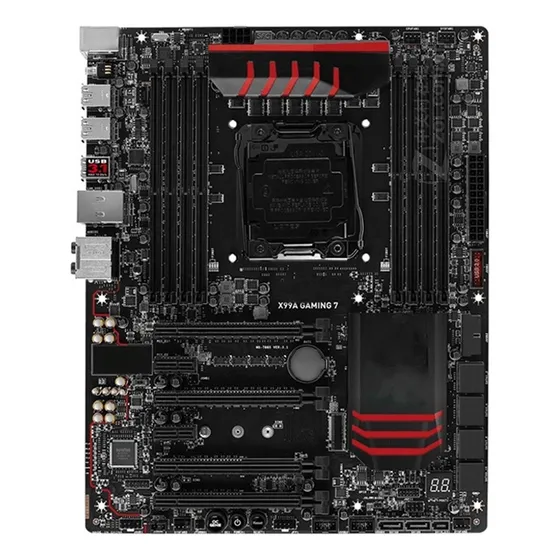 Fzs Placa Base Para Msi Gaming Intel Lga Pci- Desktop Fit