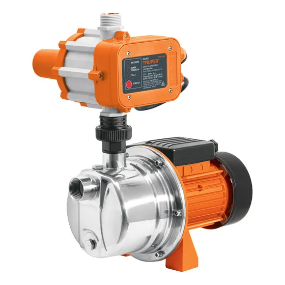 Bomba Presurizadora Jet Acero 1/2 Hp Con Control Automatico