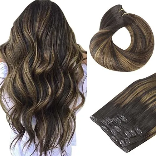 Clip En Extensiones De Pelo, Hotbanana Ombre Natural 6mbka