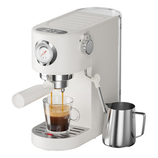Jzcafe Espresso Máquina Cafetera De 20 Bar Con Leche Varita Jzcafe Espresso Máquina Cafetera De 20 Bar Con Leche Varita