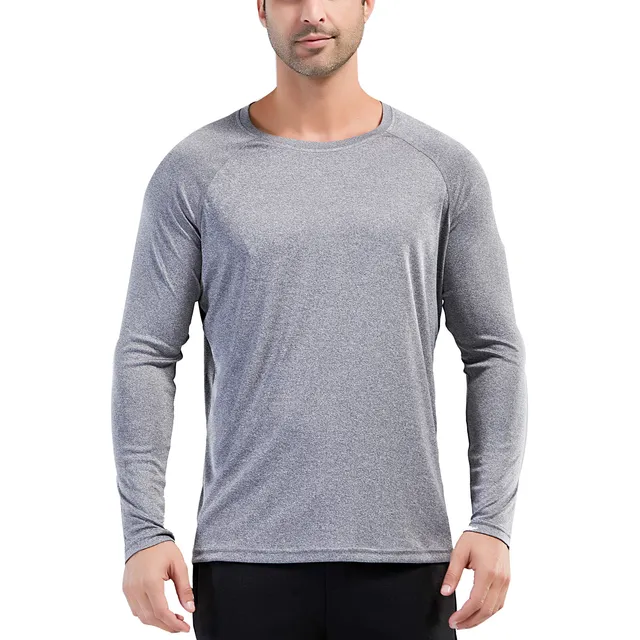 Camiseta Natacion Manga Larga Para Hombre Proteccion Solar