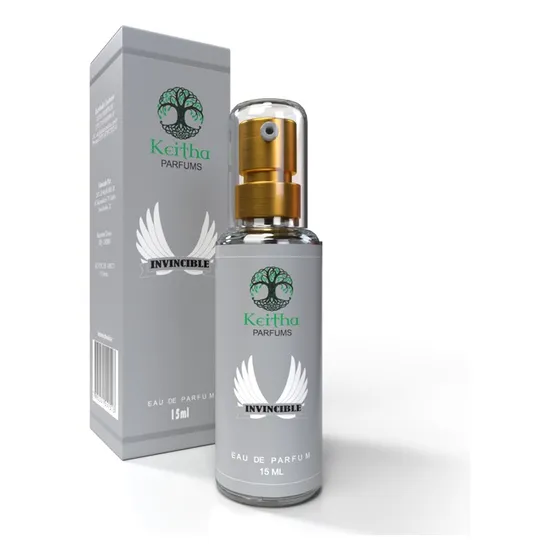 Perfume Masculino Invincible - Keitha Cosméticos 15 Ml Edp