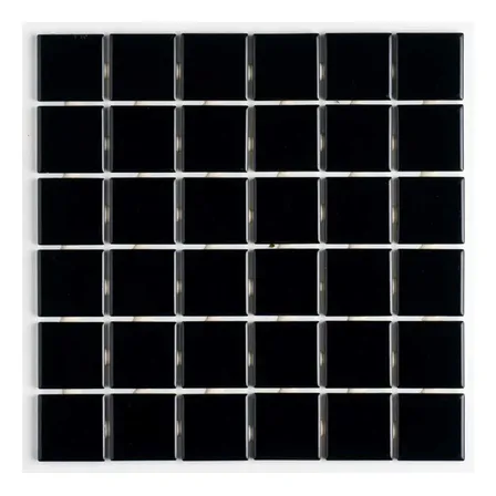 Pastilha Porcelana Atlas 5x5 Ou 2,5x2,5 Preto Premium (1m2) Preto 5x5
