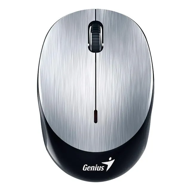 Mouse inalámbrico recargable Genius NX-9000BT silver