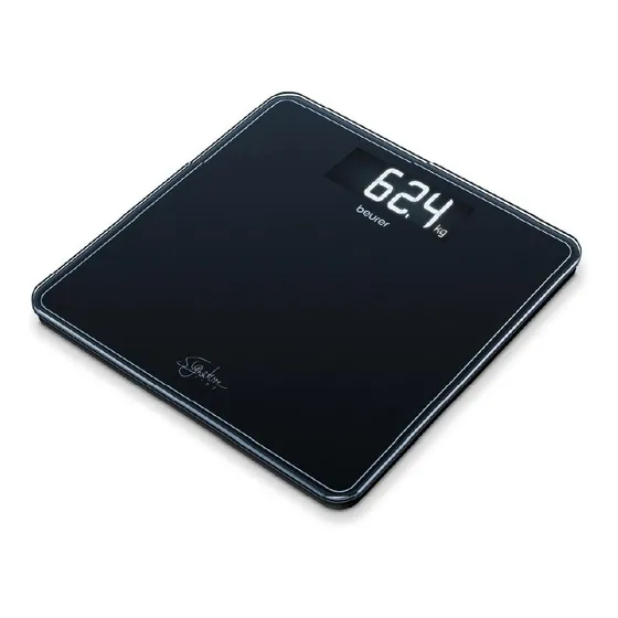 Balanza De Vidrio Beurer Gs 400 Color Negro