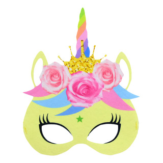 Máscara De Unicornio, Accesorio De Disfraz Infantil Para Bai Máscara De Unicornio, Accesorio De Disfraz Infantil Para Bai