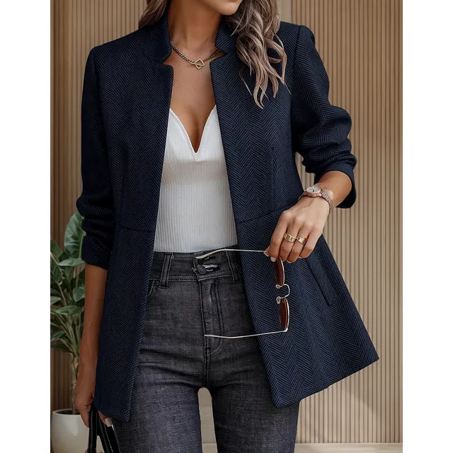 Chaqueta De Traje Casual Slim Fino Fit Mujer Senora Blazer