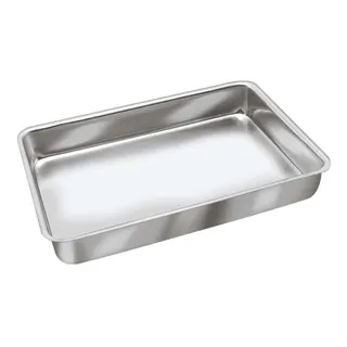 Assadeira Forma De Bolo Tabuleiro Alto Grande 40 Cm AlumĂnio Assadeira Forma De Bolo Tabuleiro Alto Grande 40 Cm AlumĂnio
