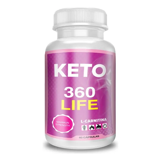 Keto 360 Life - L-carnitina - Quemador De Grasa Sabor Neutro