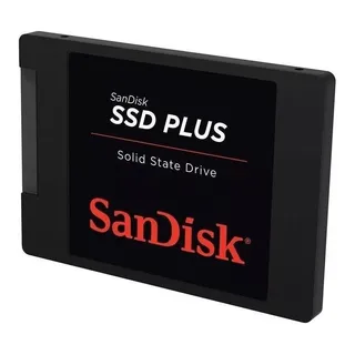 Interno Sandisk Ssd Plus Sdssda-240g-g25 240gb Preto Interno Sandisk Ssd Plus Sdssda-240g-g25 240gb Preto