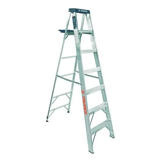 Escalera Aluminio 7 Escalones Truper  Reforzada! Industrial!