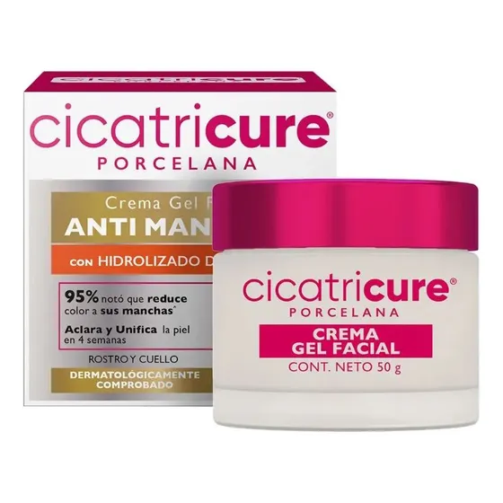 Crema Gel Facial Cicatricure Anti Manchas 50 G