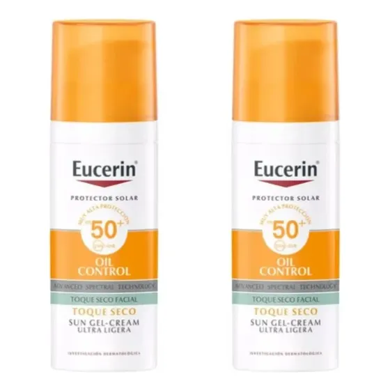 2pz Protector Solar Spf50 Piel Grasa-50ml Resistente Al Agua