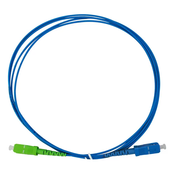 Cordão Fibra Óptica Simplex Sm Sc-apc / Sc-upc (9/125) 2 Mts