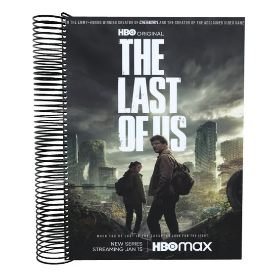 Caderno Espiral Personalizado The Last Of Us 1 Matéria